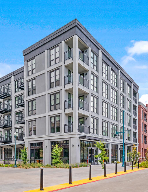 The Emery Apartments in Emeryville exterior building